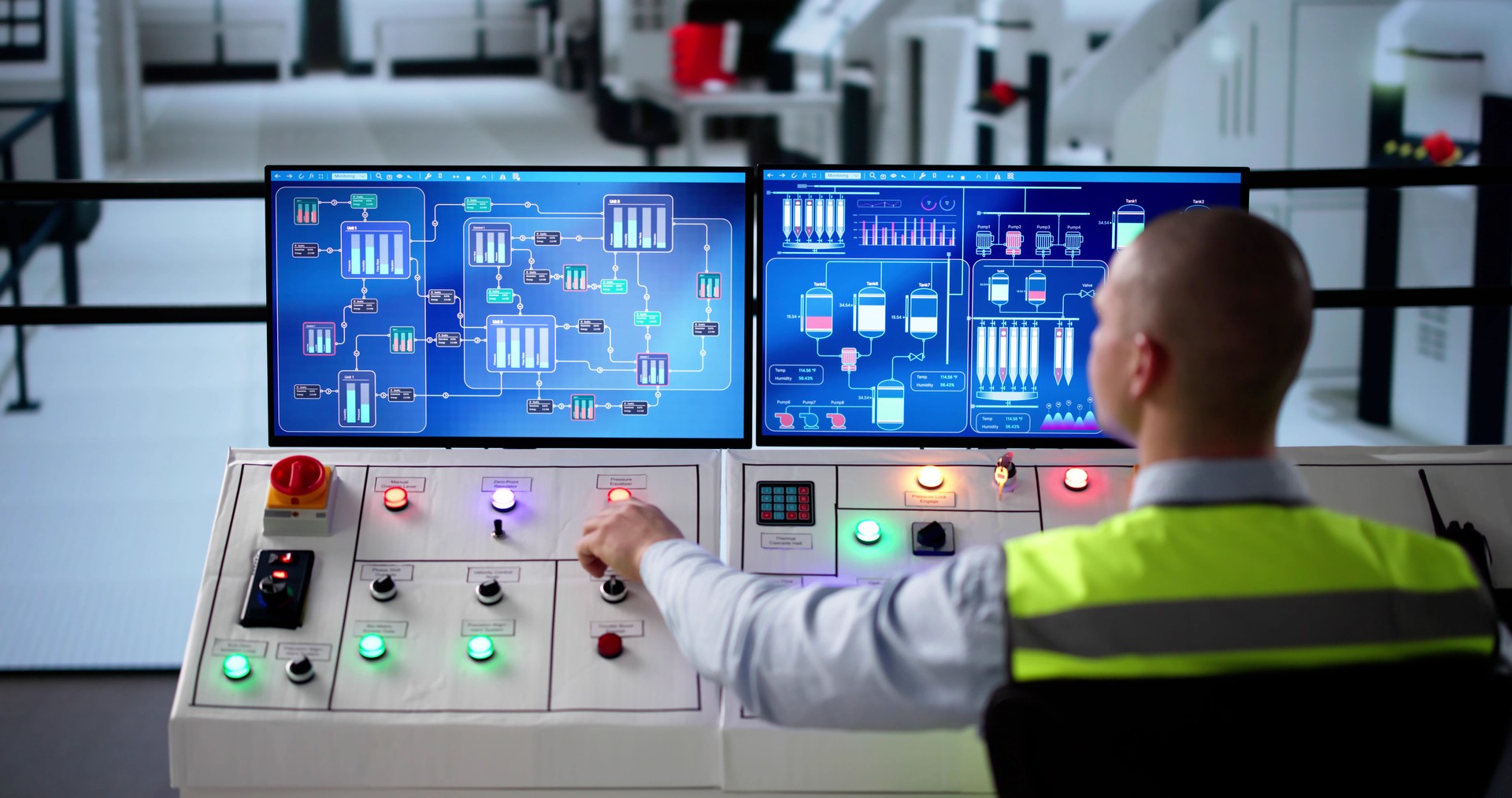 Engineer Operators Using Scada System